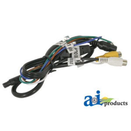 A & I PRODUCTS CabCAM Harness, 7" Wireless Monitor 7" x2" x2" A-HNSW7